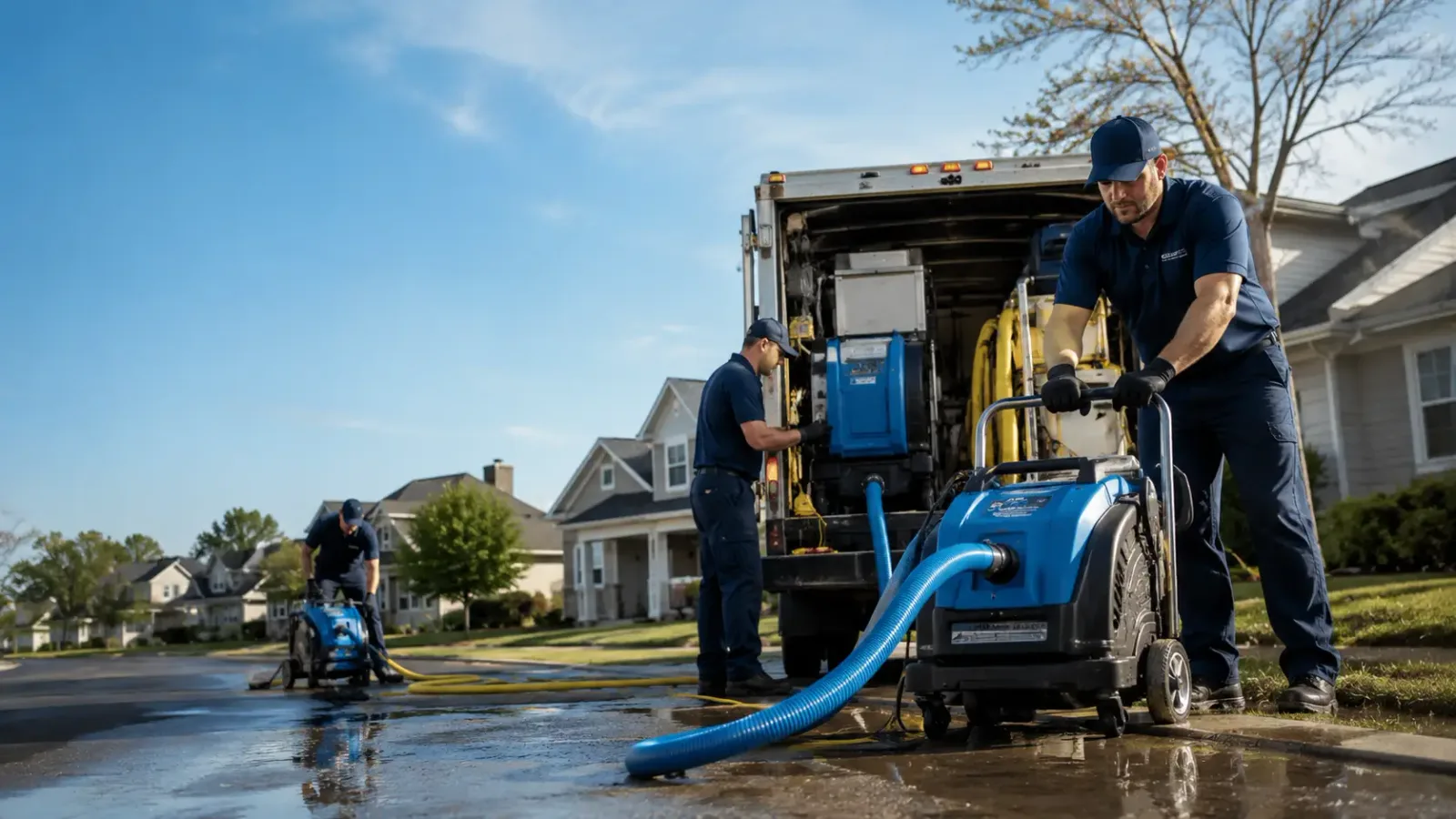 Flood Damage Cleanup in Harwood, TX